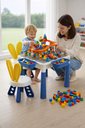 BLOCK PLAY TABLE SET /مجموعة طاولة لعب المكعبات