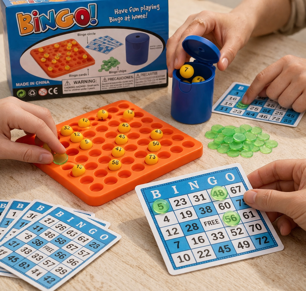 BINGO BOARD GAME /لعبة البينغو اللوحية