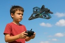 Fighter Aircraft drone toy/لعبة طائرة مقاتلة بالريموت 