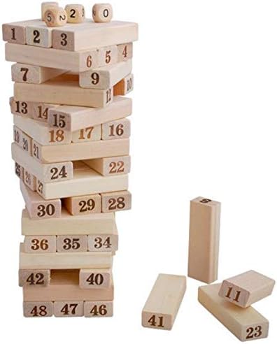 Jenga 48 Pieces Wooden Blocks / جينجا  قطعة مكعبات خشبية 