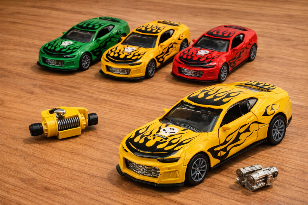 Metal reverse racing car /سيارة سباق معدنية عكسية