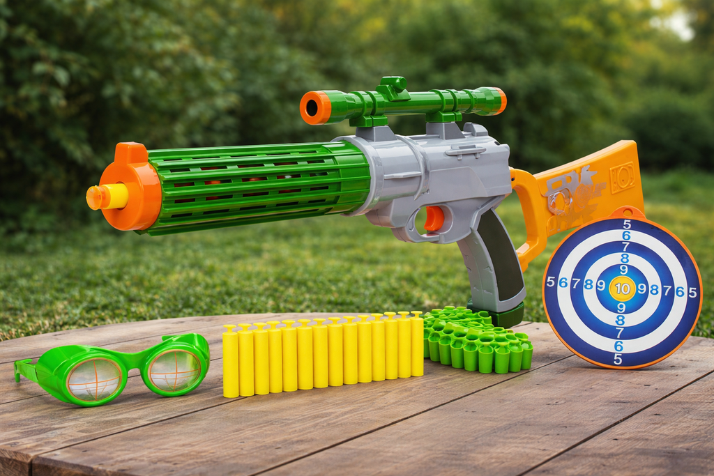 Soft Bullet Gun, Rifle/ مسدس الاطفال