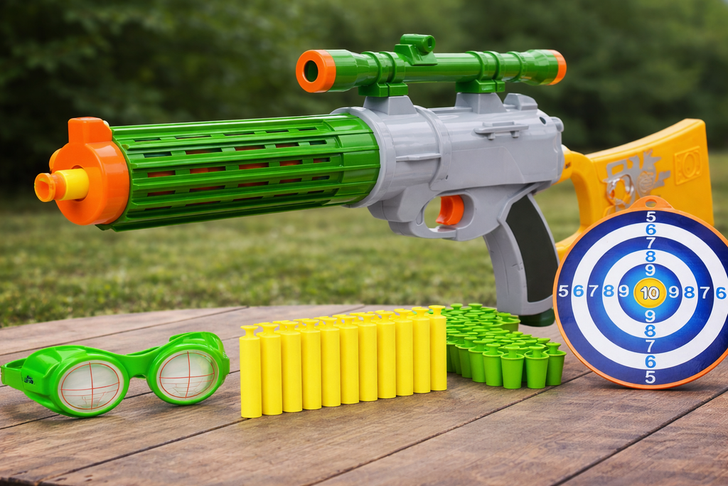 Soft Bullet Gun, Rifle/ مسدس الاطفال