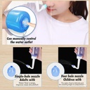 300ml Manual Bidet, Nose Wash Cleaner/شطاف سفر يدوي، منظف لغسل الأنف