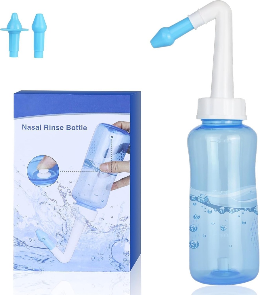 300ml Manual Bidet, Nose Wash Cleaner/شطاف سفر يدوي، منظف لغسل الأنف