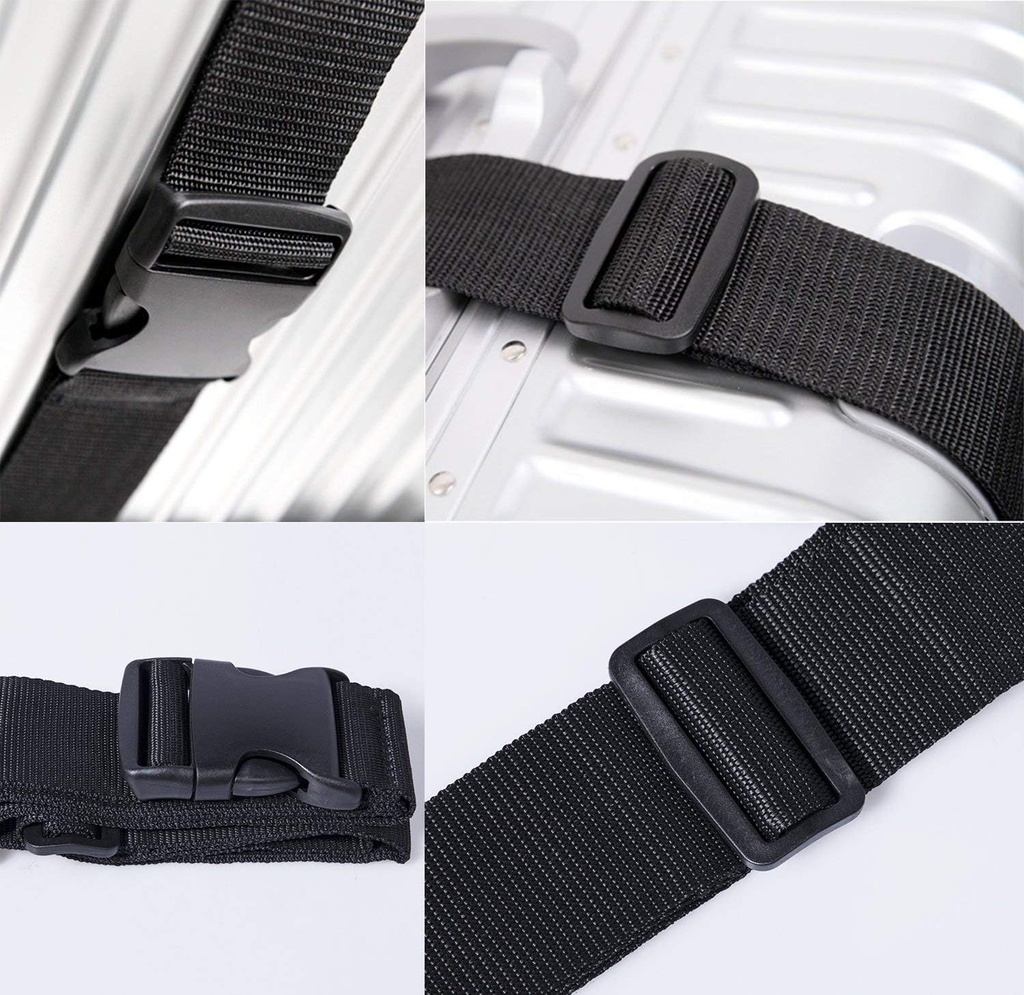 4.3 M CROSS ADJUSTABLE  LUGGAGE SAFETY STRAP / حزام أمان قابل للتعديل للأمتعة بطول 4.3 متر