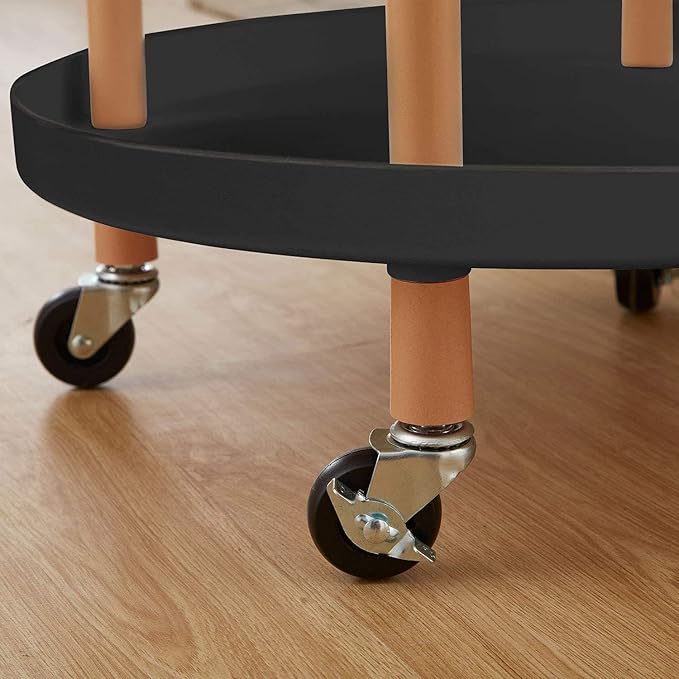 Circular TABLE WITH WHEELS / طاولة التقديم الدائرية