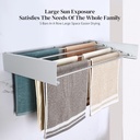 Foldable CLOTHE  Drying Rack  / منشرة تجفيف الملابس القابلة للطي