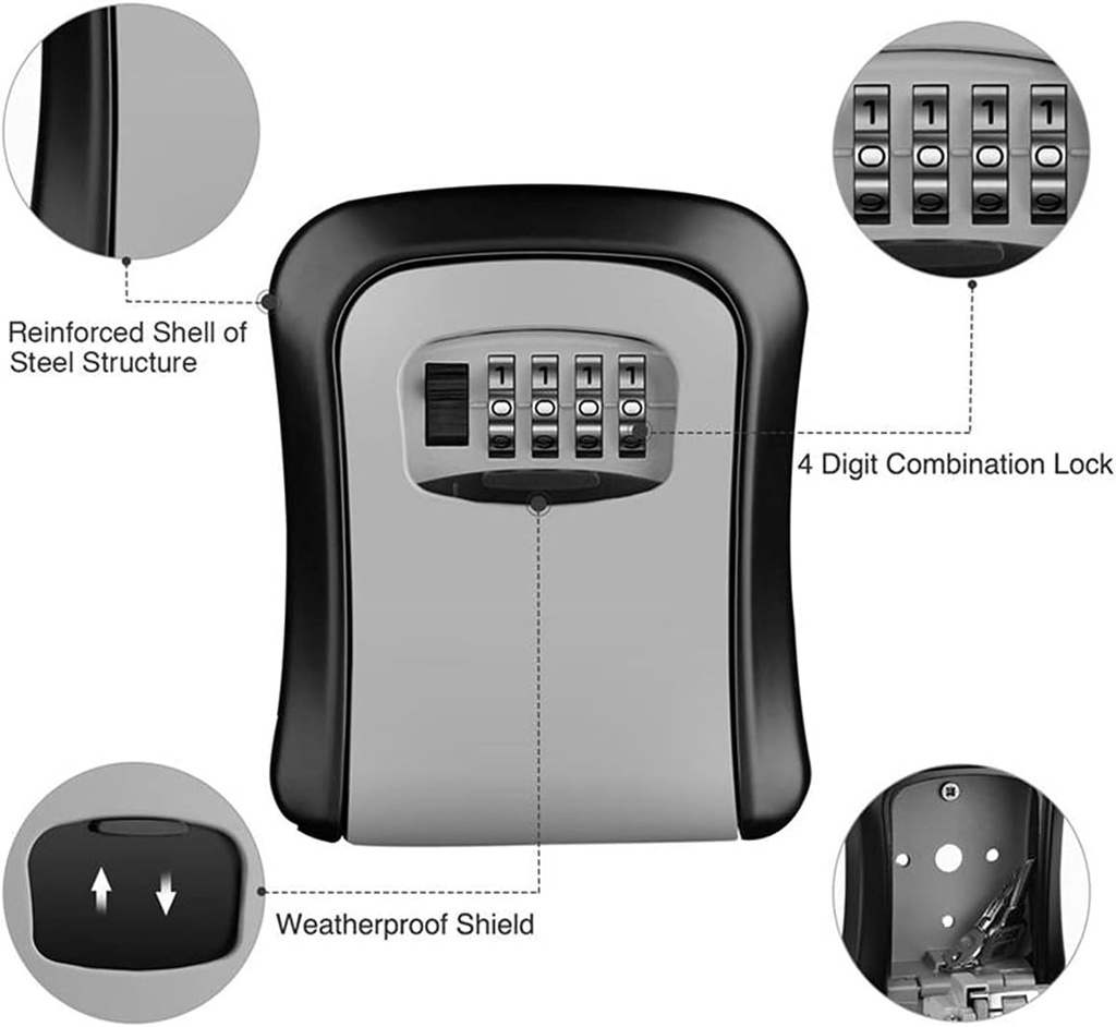 Key locker (big size) / قفل لحفاظ المفاتيح وادوات المنزل