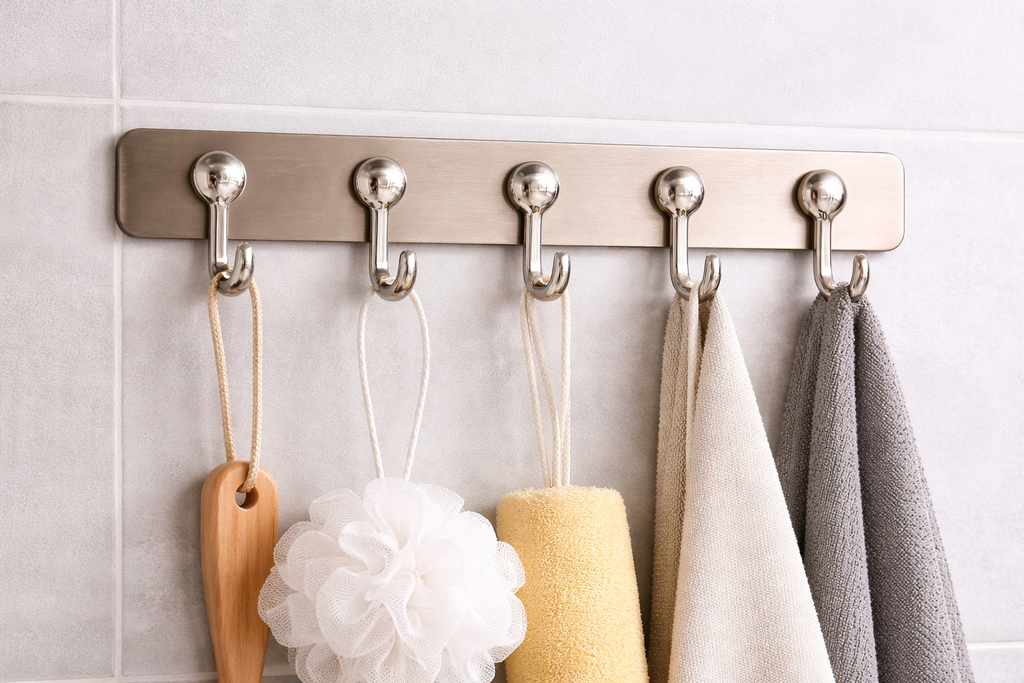 MULTIFUNCTION ADHESIVE HOOKS / علاقة لاصقة