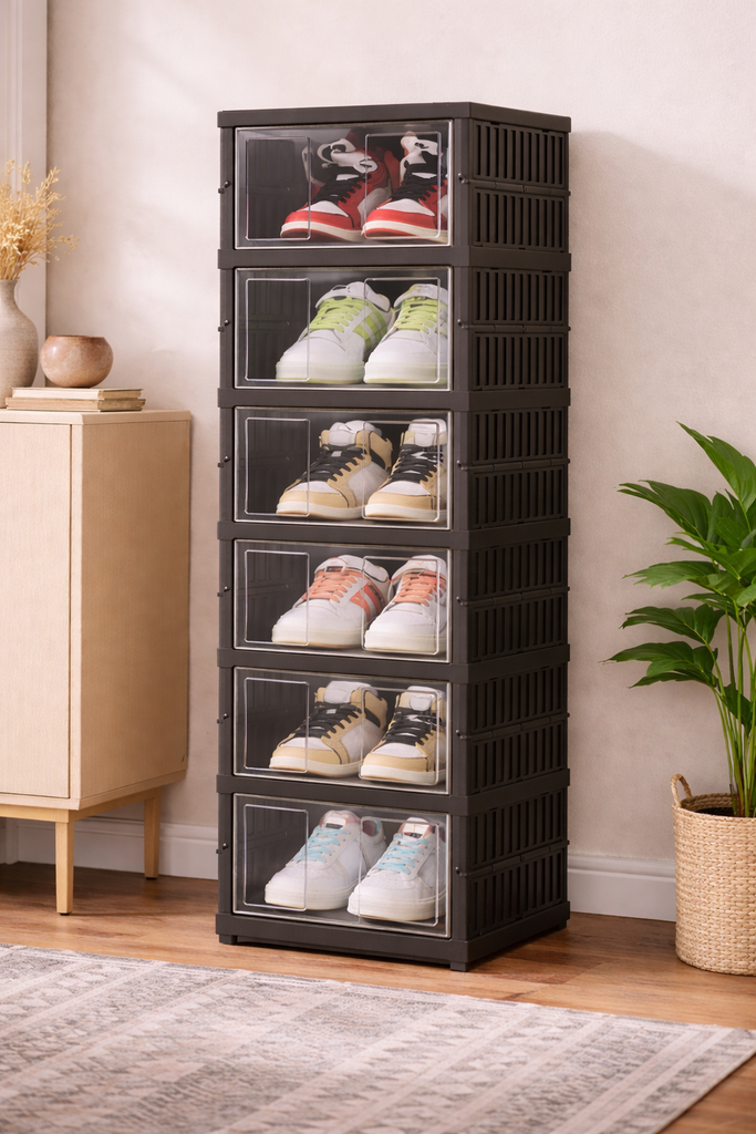 Shoes storage box 6-layer /صندوق تخزين أحذية 6طبقات