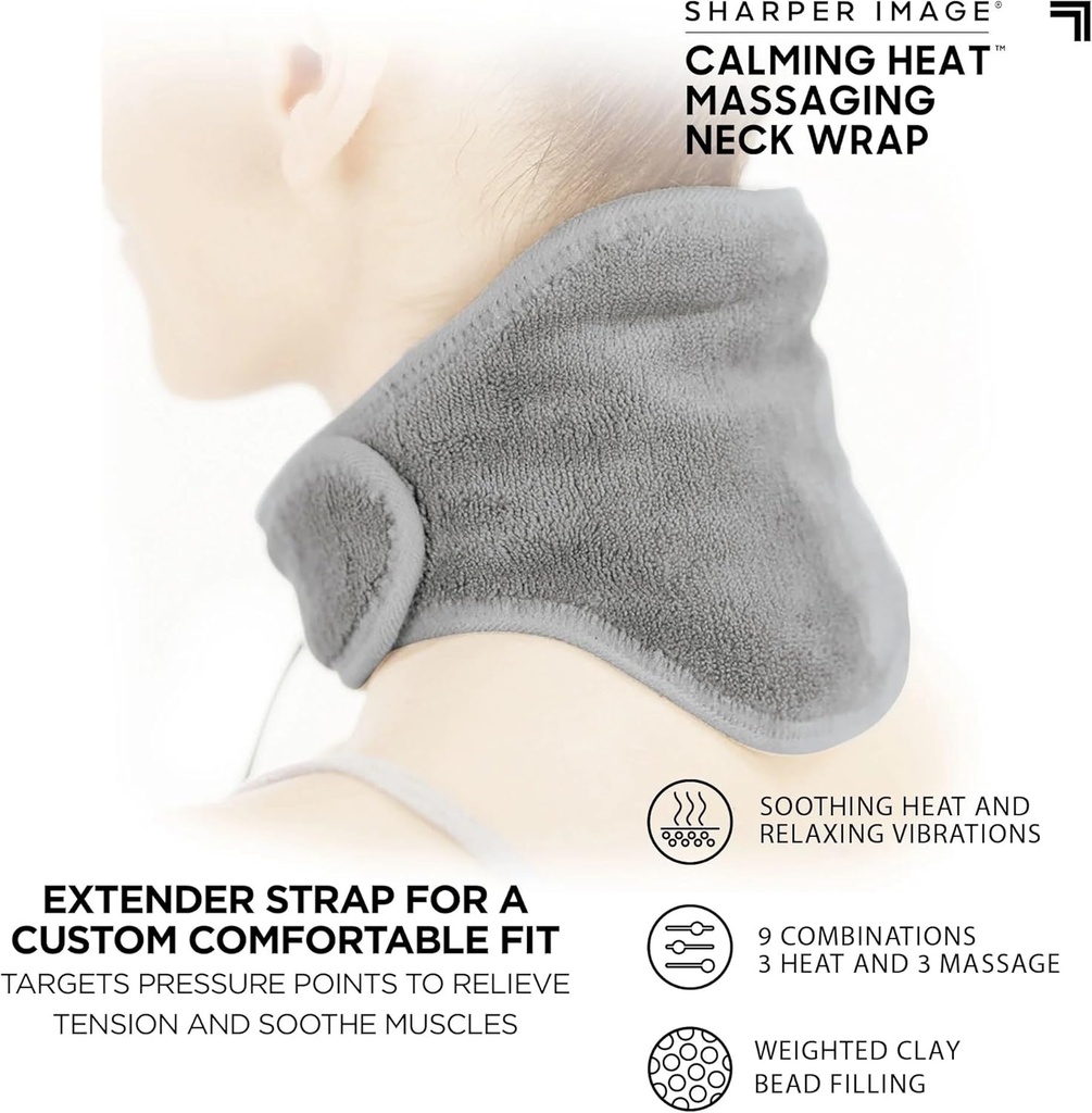 Calm Heat Massaging Neck Wrap / جهاز مساج الرقبة