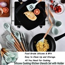 12-piece silicone kitchen utensil set/طقم أدوات مطبخ من السيليكون مكون من 12 قطعة