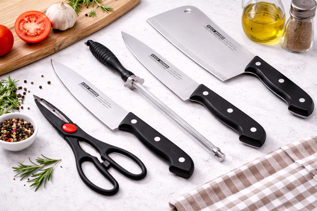 5Pc Knife Set/طقم سكاكين من 5 قطع