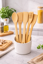 BAMBOO COOKINGWARE SET 5PCS/طقم أواني طهي من الخيزران