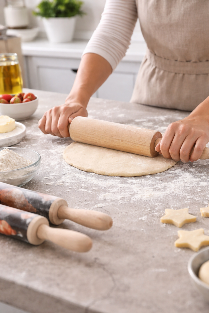 KITCHEN ROLLING STICK/عصا عجانة للمطبخ