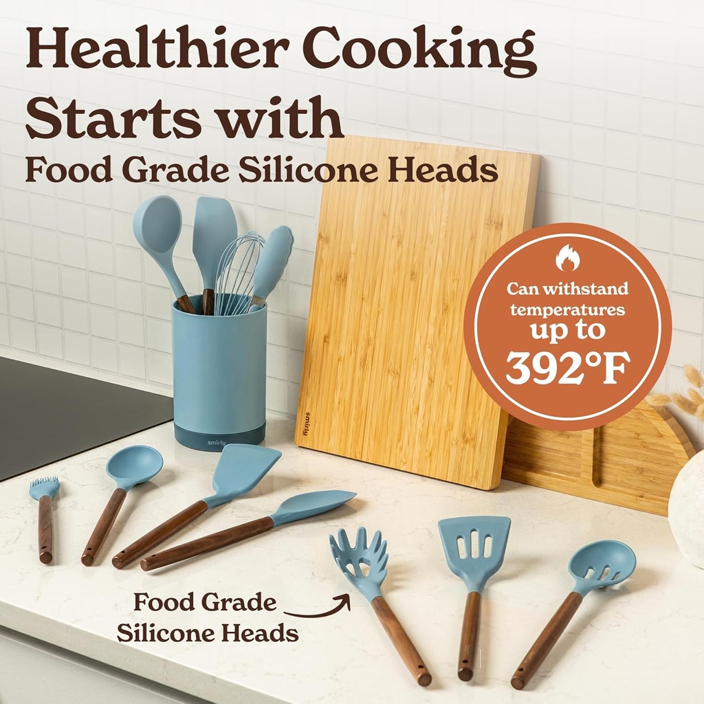 KITCHENWARE SILICONE SET /طقم أدوات مطبخ من السيليكون