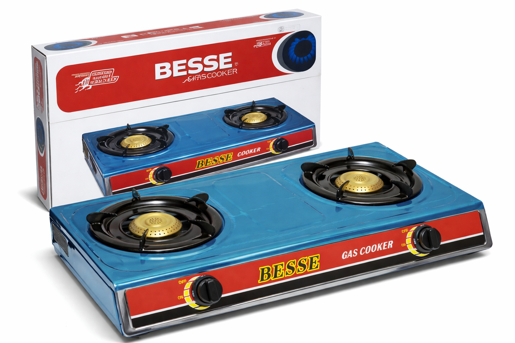 BESSE GAS COOKER /موقد غاز شعلتين من بيسي