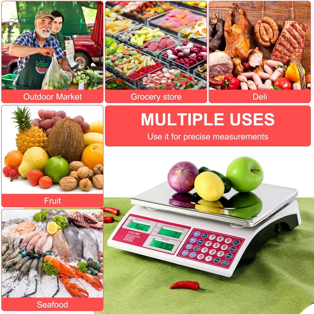 DIGITAL COMPUTER SCALE / ميزان الاكل الديجتل