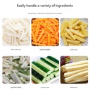 ELECTRIC POTATO SLICER / قطاعة الخضار الإلكترونية