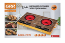 GRR INDUCTION COOKER DOUBLE /فرن كهربائي من GRR -شعلتين 
