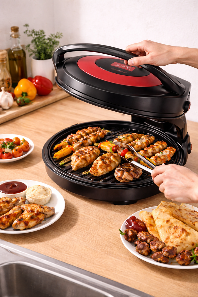 MULTIFUNCTION ELECTRIC GRILL/شواية كهربائية متعددة الوظائف