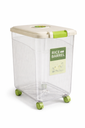Rice Storage Container with Wheels 30L /حافظة تخزين الأرز بعجلات سعة 30 لترًا