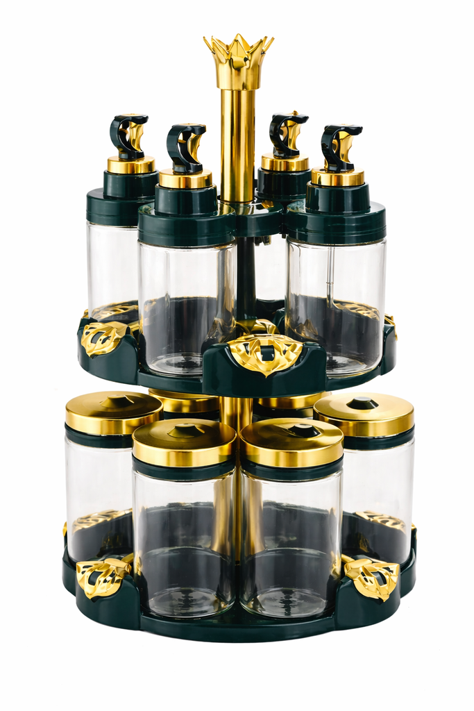 Rotatable Seasoning Bottle Glass Seasoning Jar/زجاجة توابل قابلة للتدوير