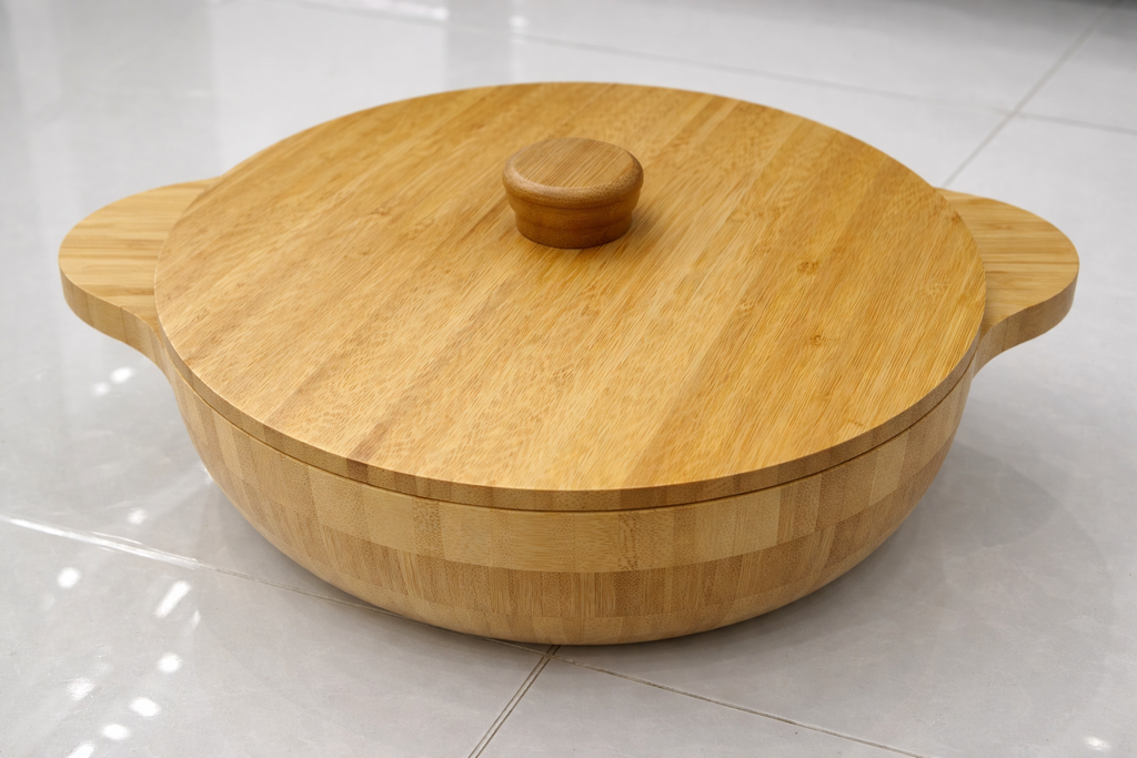 bamboo plate set/مجموعة أطباق الخيزران