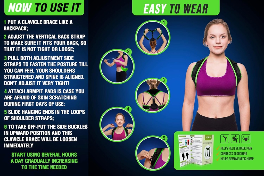 FDA POSTURE CORRECTOR / مشد تصحيح الظهر