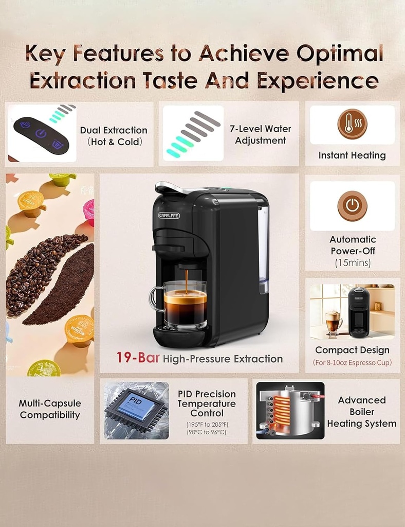 SAYONA 4 IN 1 COFFEE MACHINE /ماكينة قهوة سايونا 4 في 1