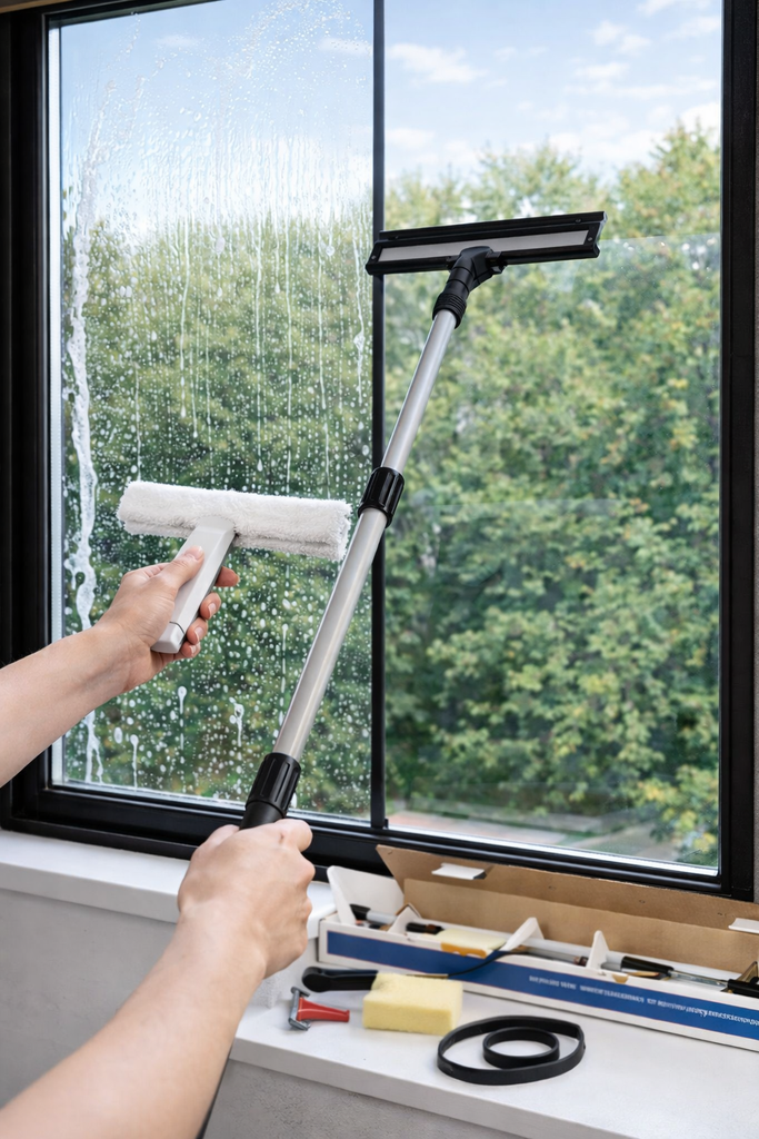 Window Glass Cleaning Tool Kit/مجموعة أدوات تنظيف زجاج النوافذ