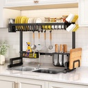 OVER SINK DISH DRYING RACK STEEL / ستاند التنظيم فوق المغسلة