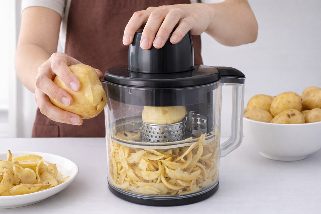 TW-35042 VEGETABLE-PEELER-DEHYDRATOR