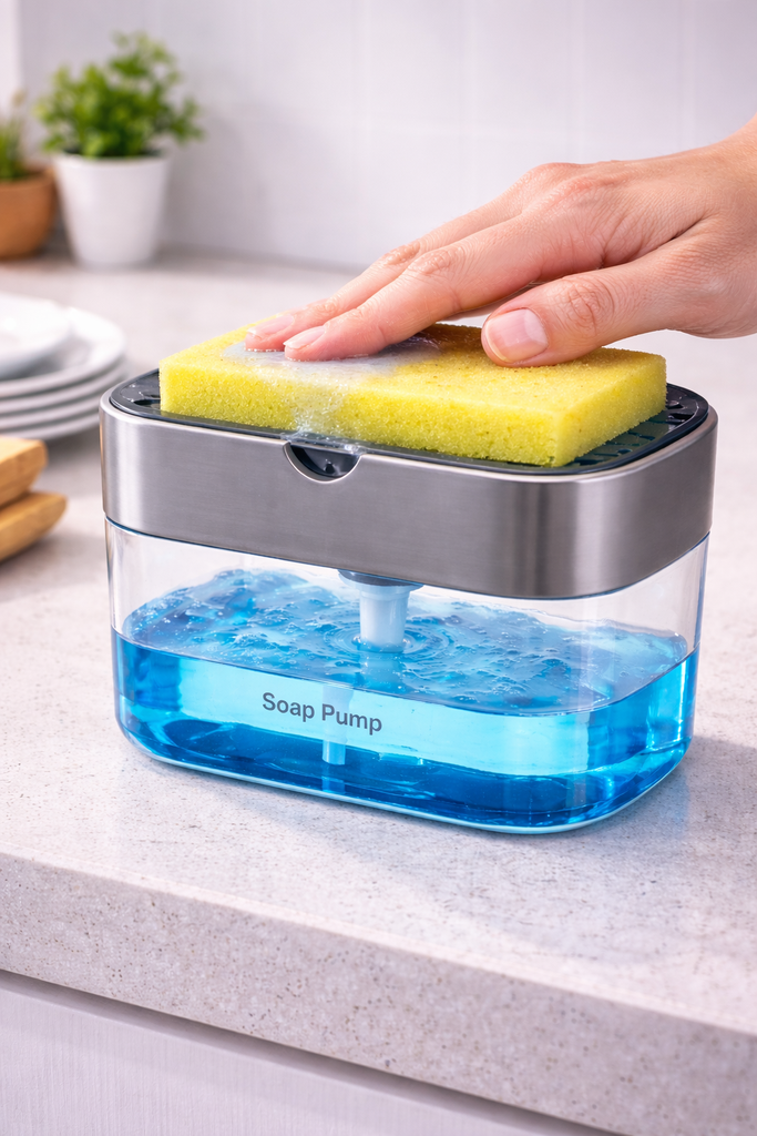 SOAP PUMP AND SPONGE CADY NA-57183