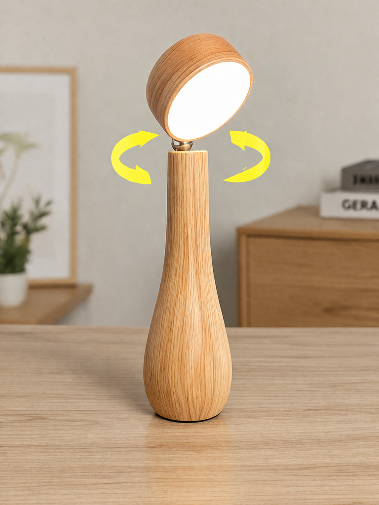 LED rotating table lamp / مصباح طاولة دوار LED
