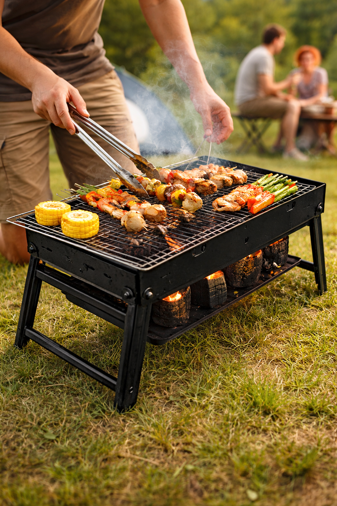 BBQ QUICK BURNING BAKED CHARCOAL / شواية بالفحم 