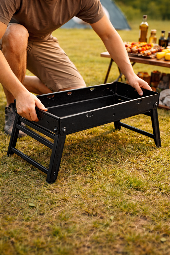 BBQ QUICK BURNING BAKED CHARCOAL / شواية بالفحم 