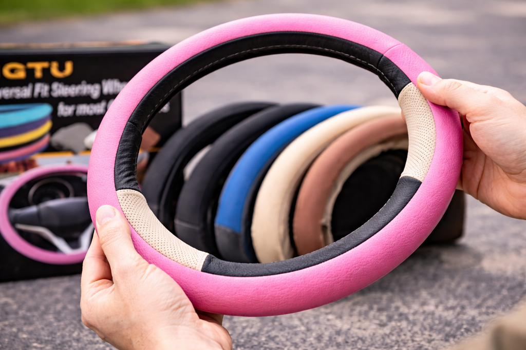 Steering wheel cover/غطاء عجلة القيادة