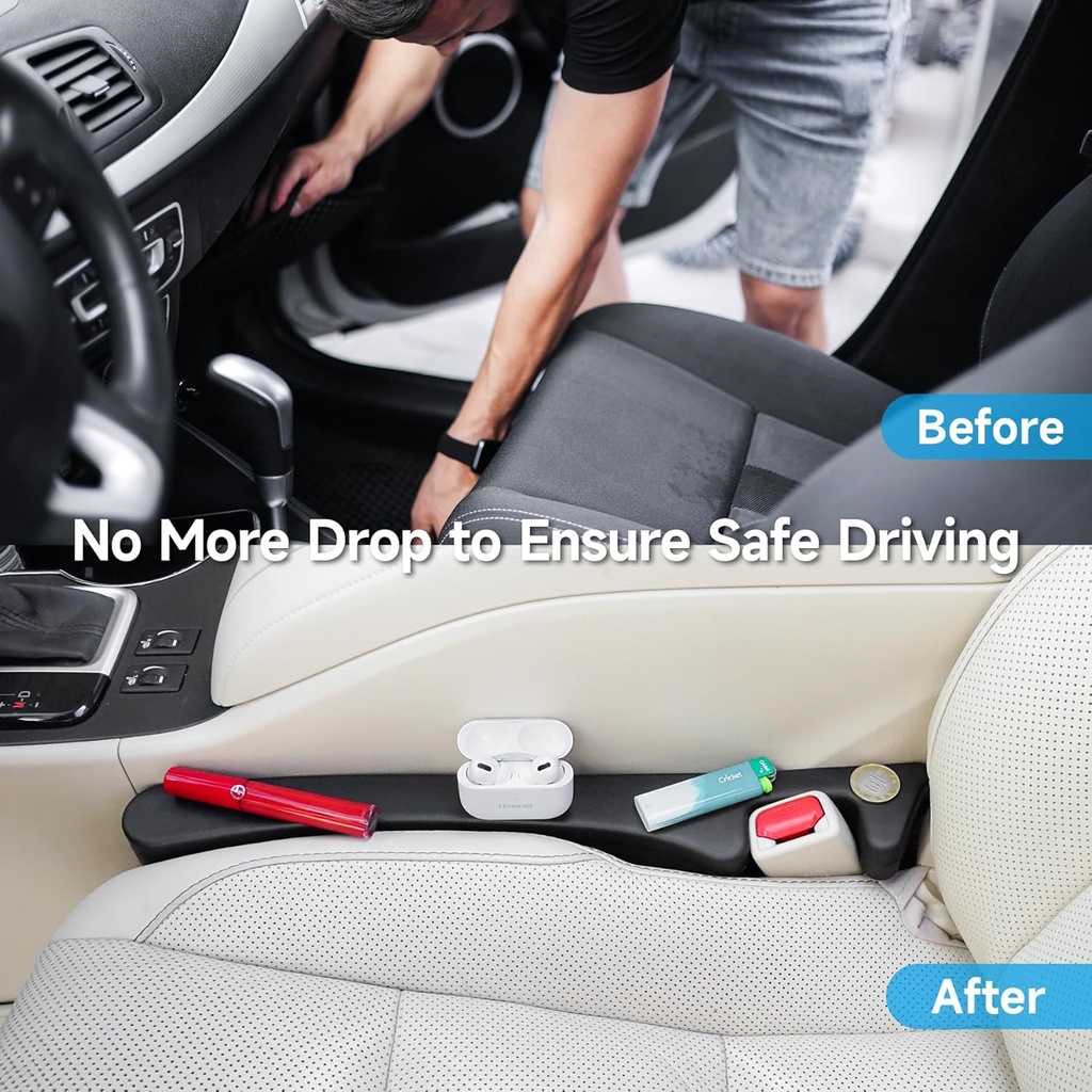 car seat gap filler-2PCS / غطاء للجوانب لمقعد السيارة 