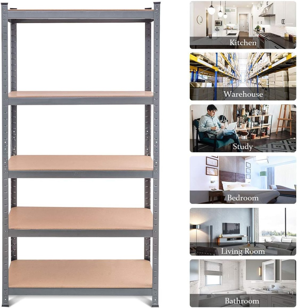 Wooden shelves 75x35 ( 5 shelves)