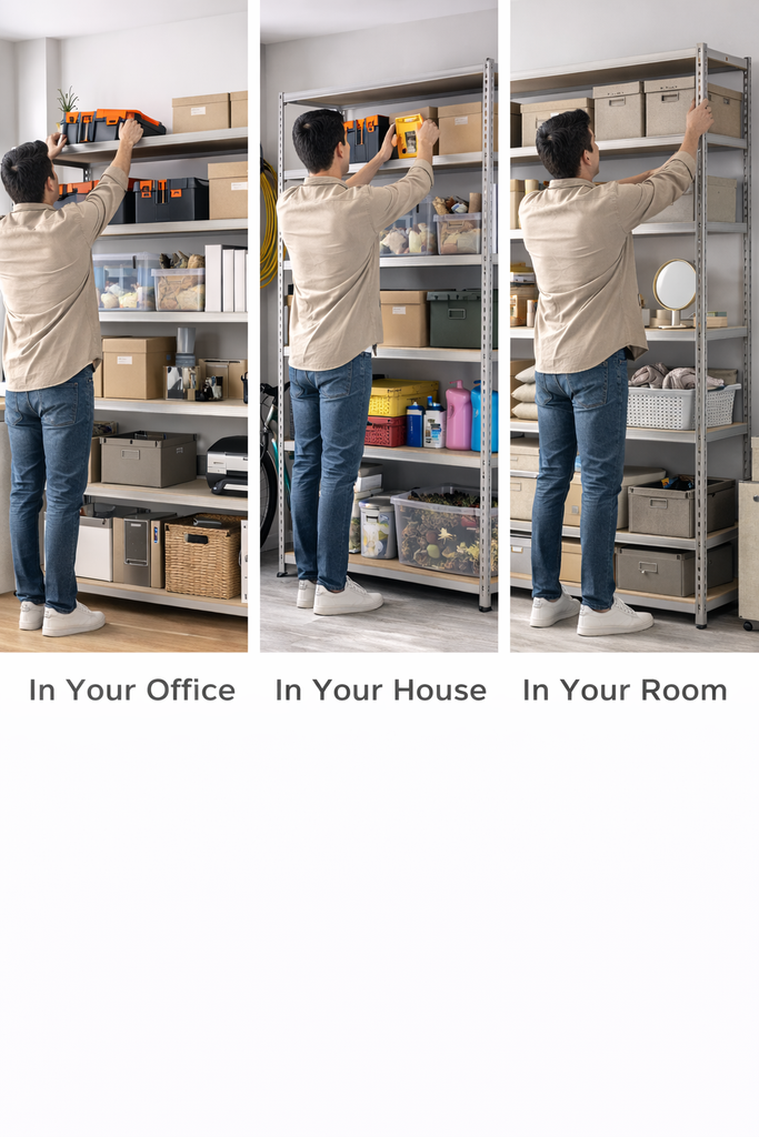 ⁠Wooden shelves 90x40 ( 6 shelves) 