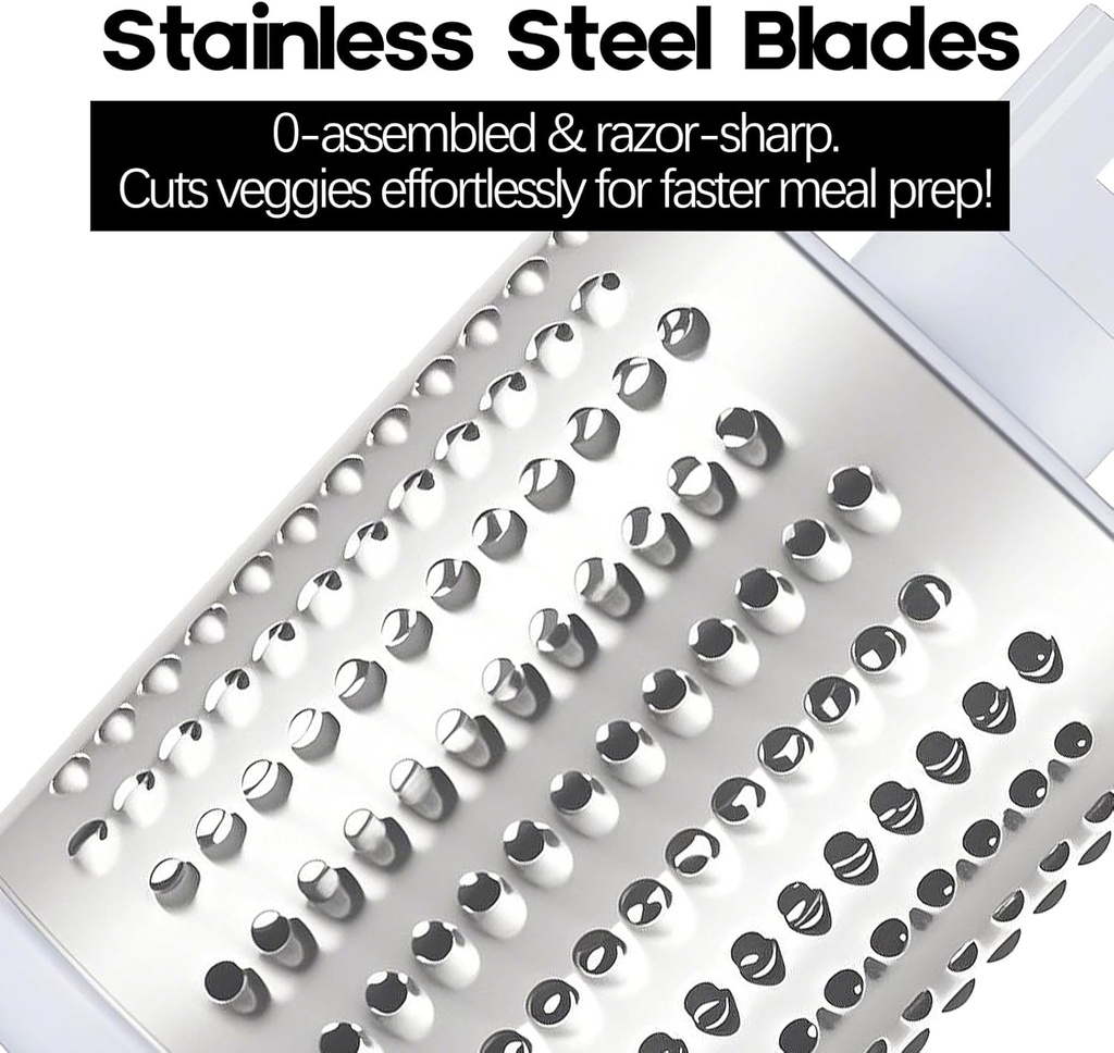  5-IN-1 VEGETABLES ROTARY CUTTER / قطاعة خضراوات دوارة 5 في 1خضراوات دوارة 5 في 1