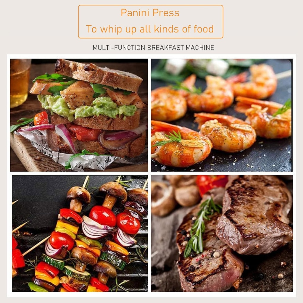2-in-1 Contact Grill Maker /الشواية الذكية 2 في 1 