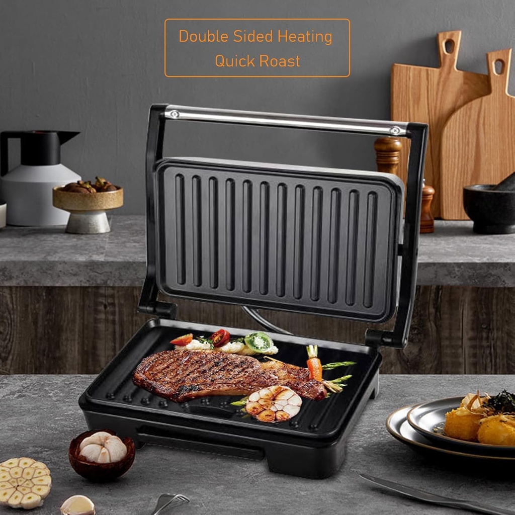 2-in-1 Contact Grill Maker /الشواية الذكية 2 في 1 