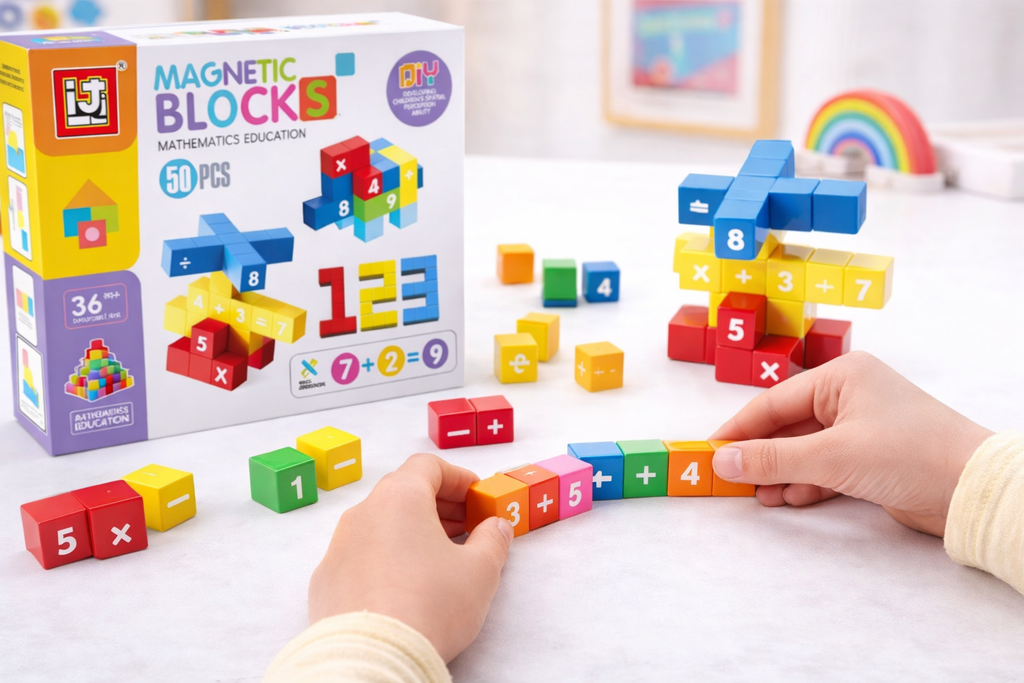 Educational Magnetic Blocks 2 /مكعبات مغناطيسية تعليمية