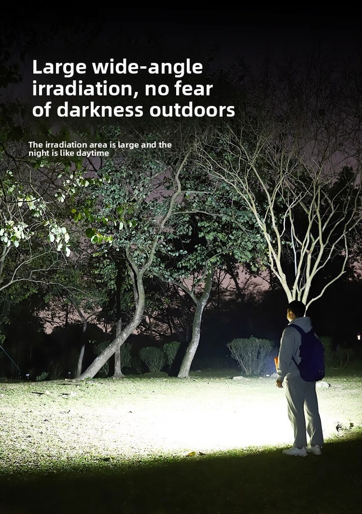 HIGH POWER CHARGEABLE LED LIGHT /مصباح LED عالي الطاقة