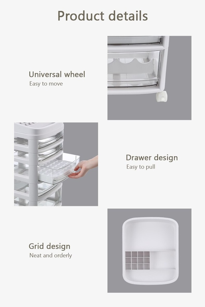 COSMETICS DRAWERS / أدراج تنظيم مستحضرات التجميل الحجم الصغير