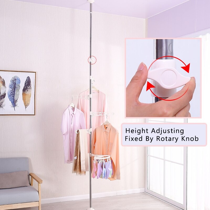 Clothes Hanger Stand Rack/ علاقة الملابس الطويلة