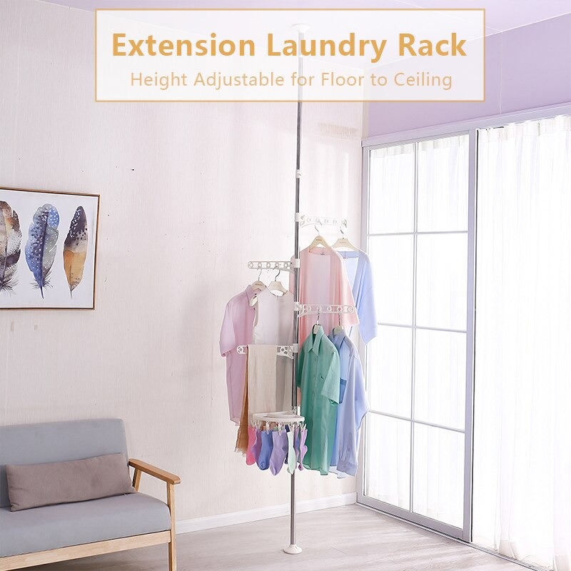 Clothes Hanger Stand Rack/ علاقة الملابس الطويلة